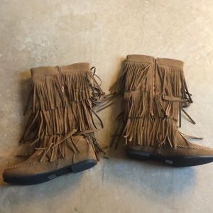 Fringe Boots